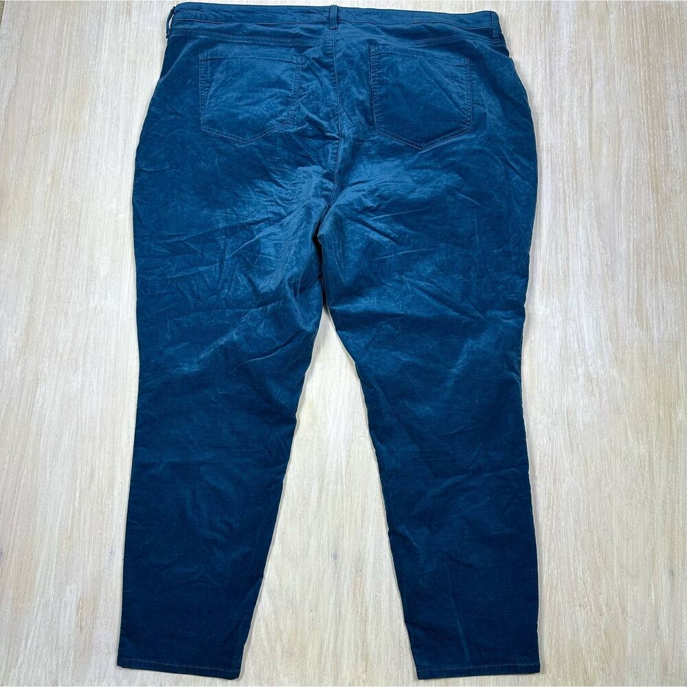 NYDJ Blueberry Fields Ami Skinny Velvet Lift Tuck Casual Jeans Pants Plus 24W - Picture 10 of 16